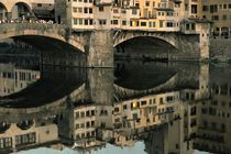 The Ponte Vecchio on the Arno, Florence by David Lyons