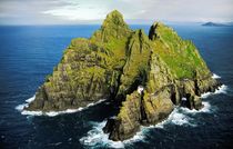 The hermitage rock of Skellig Michael von David Lyons