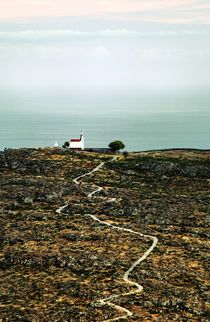 Chapel path. Alajero, La Gomera by David Lyons