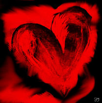 Red Heart  von wupper-art-design