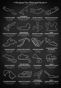 The MotoGP Circuits by zapista