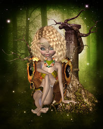 Leaf Fairy von Conny Dambach