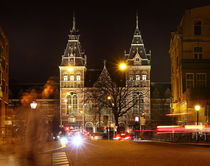 Rijksmuseum. Amsterdam. Night life. by Galina Solonova