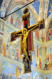 Crucifix by the Master of San Francesco in Arezzo by David Lyons