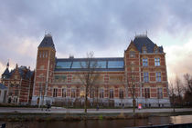 Rijksmuseum. Amsterdam. evening. by Galina Solonova