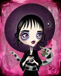 Strange and Unusual - Lydia Deetz by Sandra Vargas