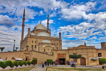 Mosque of Mohamed Ali  Cairo Egypt by Andy Doyle