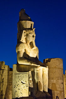 Luxor Temple at Dusk by Andy Doyle