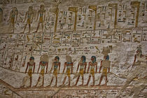 Hieroglyphics at Valley of the Kings von Andy Doyle