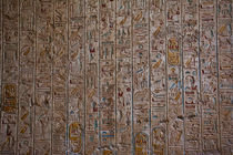 Hieroglyphics at Valley of the Kings by Andy Doyle