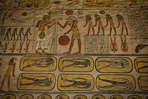 Hieroglyphics at Valley of the Kings by Andy Doyle