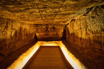 Hieroglyphics inside Abu Simbel von Andy Doyle