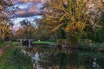 Autumn Reflections On The Kennet von Ian Lewis