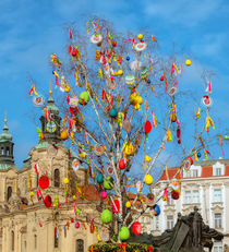 Easter tree, Prague by Tomas Gregor