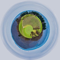 Taunus bei Presberg - Little Planet von Erhard Hess