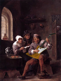 Flying V - circa 1642  by Sammy Slabbinck