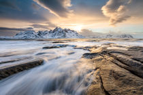 Lofoten coastline von Christine Büchler