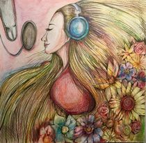 The beauty of Music 1 by Myungja Anna Koh