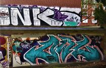 Grafitti an einer Garage by assy