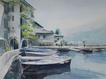 Hafen Limone, Gardasee by Matthias Kriesel