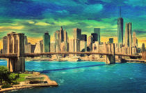 New York City Skyline von zapista