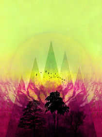 TREES under MAGIC MOUNTAINS V-2c-HF von Pia Schneider