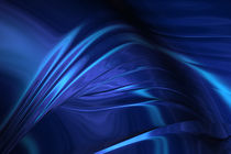 Dark Blue Abstraction von cinema4design