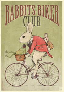 Rabbits Biker Club von Mike Koubou