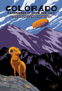 Colorado by Airship von Paul Martinez