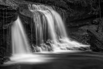 Herbstlicher Wasserfall by Hans Werner Partes