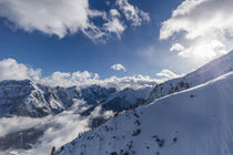 Winterlandschaft in den Tiroler Alpen by Thomas Schwarz