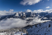 Winterlandschaft in den Tiroler Alpen von Thomas Schwarz