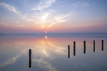 Nebelstimmung am Ratzeburger See von Andrea Potratz