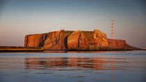 Roter Felsen Helgoland von Ulla Moswald