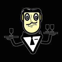 Robot Waiter by Vincent J. Newman