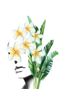 Frangipani portrait von dreamyfaces