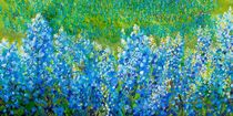 Bluebonnet Panorama von eloiseart