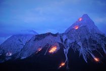 Bergfeuer Lermoos 1 von Renate Dienersberger