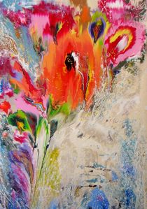 Abstract Exotic Flower von Irini Karpikioti