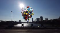 Sunset with balloons von Dirk Hendriks