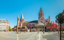 Marktplatz Mainz (1) von Erhard Hess