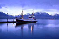 Fjord Eyjafjördur Akureyri Island by Patrick Lohmüller