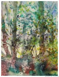 Watercolor Westerwald 11718/2 by Sue San