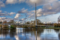 Footbridge Over The Thames At Reading von Ian Lewis