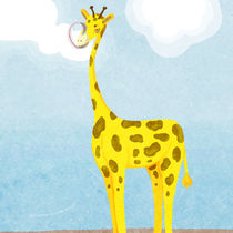 Freche Giraffe von Elissa Pfeifer