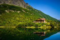 Cottage at Zelene Pleso von Zoltan Duray