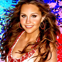 Amanda Bynes - Celebrity von mosaicart