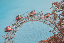 Wiener Riesenrad, Ferris wheel, Prater, Vienna by Silvia Eder