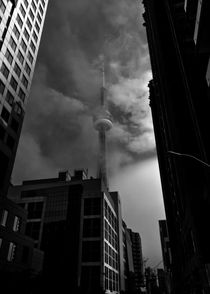 Downtown Toronto Fogfest No 6 by Brian Carson