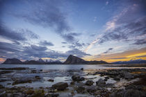 Colourful evening by the sea von Stein Liland